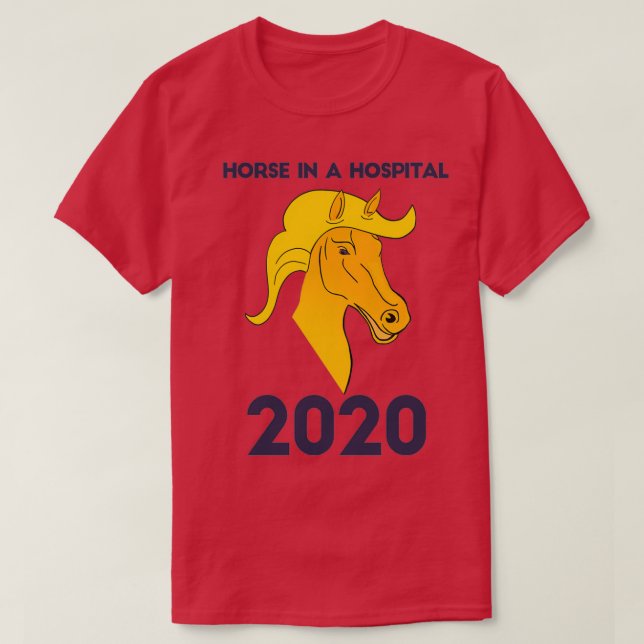 Häst på sjukhus 2020 Triblend T Shirt (Design framsida)