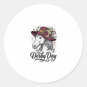 Häst Pappa Vintage Western Cowboy Ryttare Tröja De Runt Klistermärke