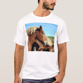Häst Portriat T Shirt