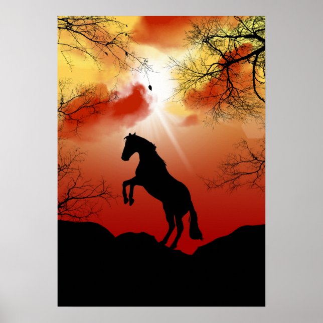 Häst Poster (Framsidan)