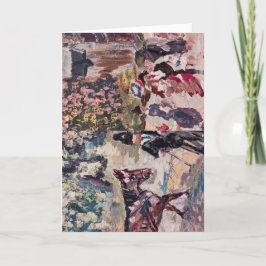 häst renoir stil helgkort