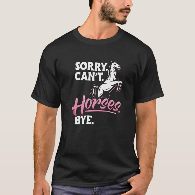 Häst Ridning Ägar Outfit Equestrian Häst  för Gi T Shirt (Framsida)