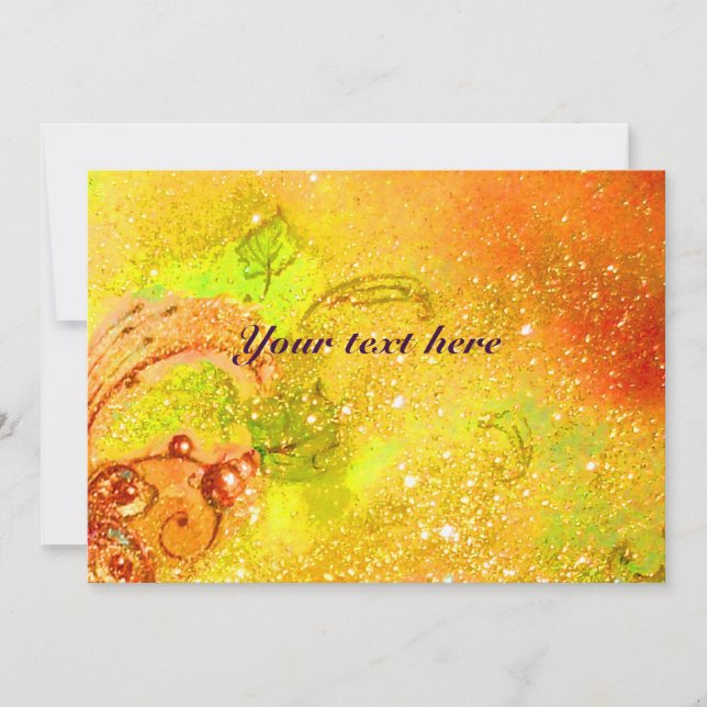 HÄST RYTTARE, MUSIK I NATTEN, gula gnistor (Framsida)