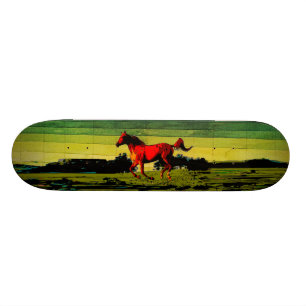 Häst Skateboard Bräda 21,5 Cm