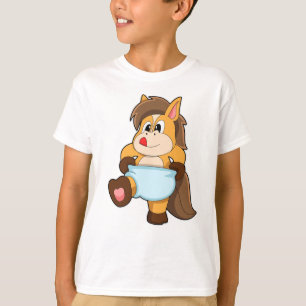 Häst som Baby med blaper T Shirt