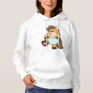 Häst som bebis med blöja t shirt