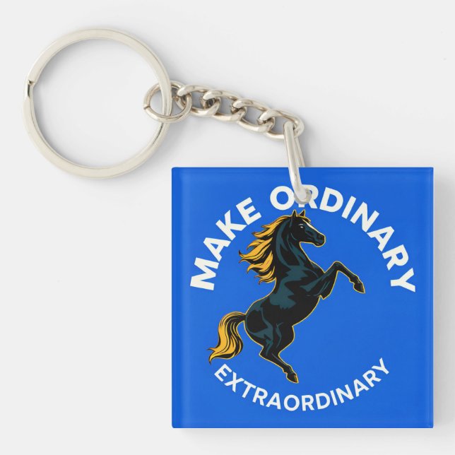 Häst som symboliserar motivation (Framsidan)