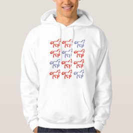 Häst Symbol Mönster Tröja – Personlighetspresent Hoodie