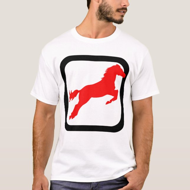 Häst T-shirt (Framsida)