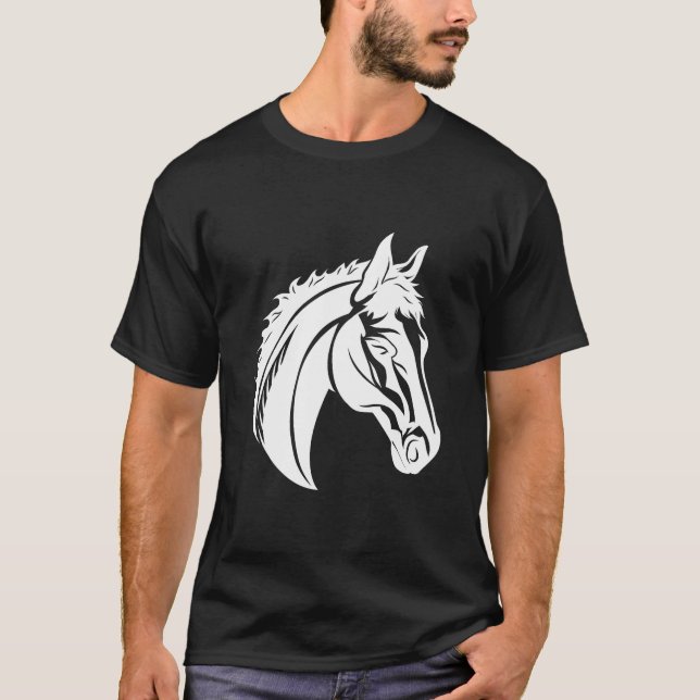 häst t shirt (Framsida)