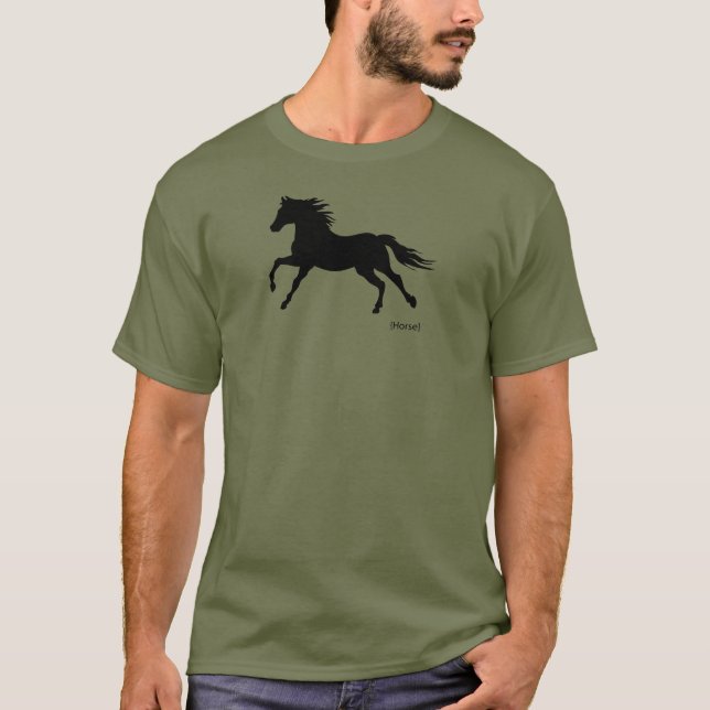 Häst T Shirt (Framsida)
