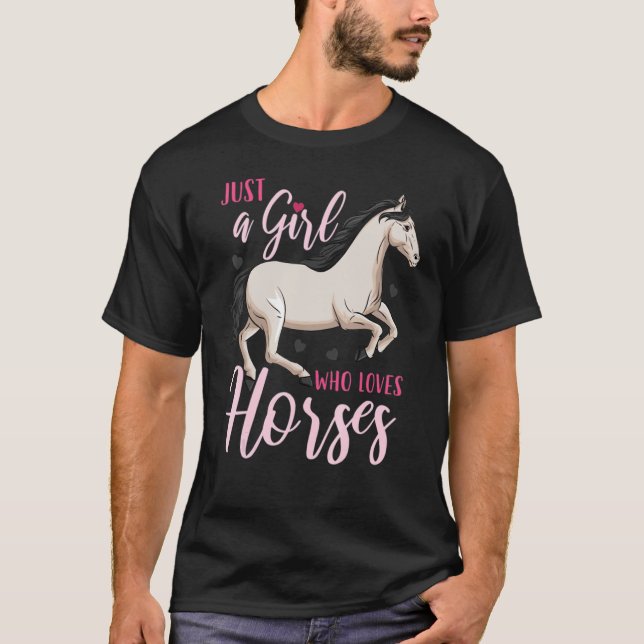 Häst  t shirt (Framsida)