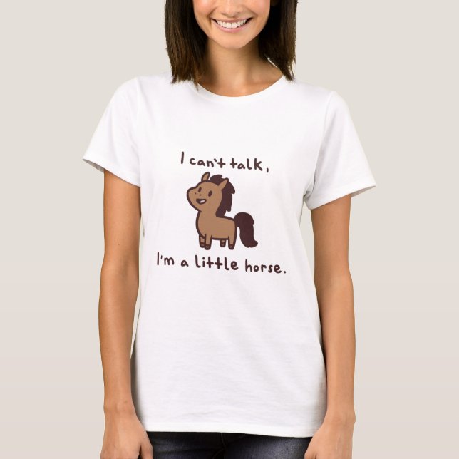 häst t shirt (Framsida)