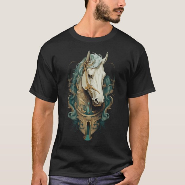 häst t shirt (Framsida)