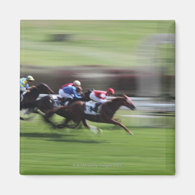 häst tävling magnet (Framsidan)