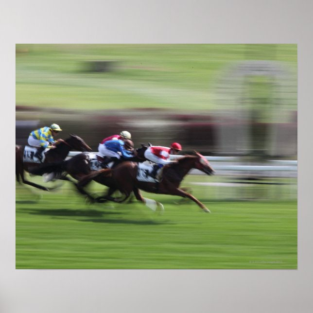 häst tävling poster (Framsidan)