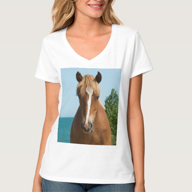 Häst Tee Shirt (Framsida)
