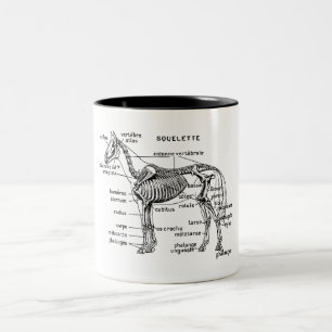 Häst Två-Tonad Mugg