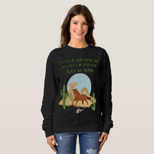 Häst Utan Namn Dam Svart Svettshirts T Shirt