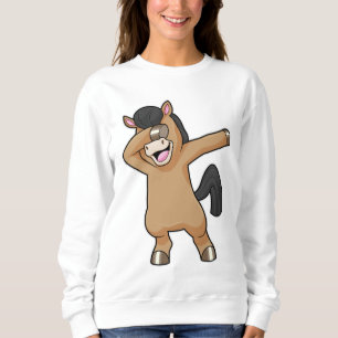 Häst vid Hip hop Dance Dab T Shirt