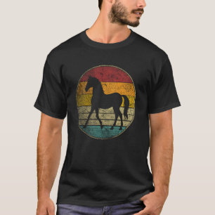 Häst - Vintage Kärlek Kvinnor Barn Män Retro Grafi T Shirt