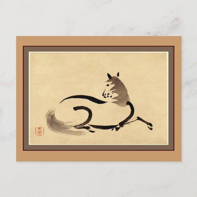 Häst Vykort (Framsida)