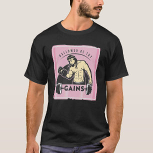 Hästa om de får musklerna Jesus viktupplyft T Shirt