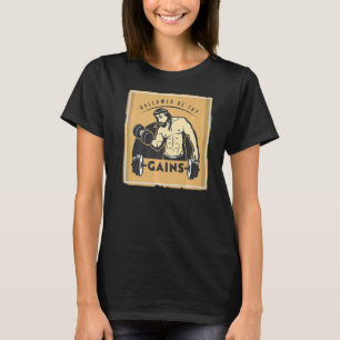 Hästa om de får musklerna Jesus viktupplyft T Shirt