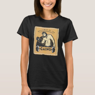 Hästa om de får musklerna Jesus viktupplyft T Shirt