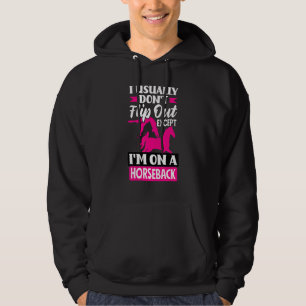 Hästakrobatik Equestrian Vaulting Häst Voltige Hoodie