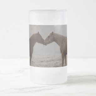 Hästälskande Frostad Mugg