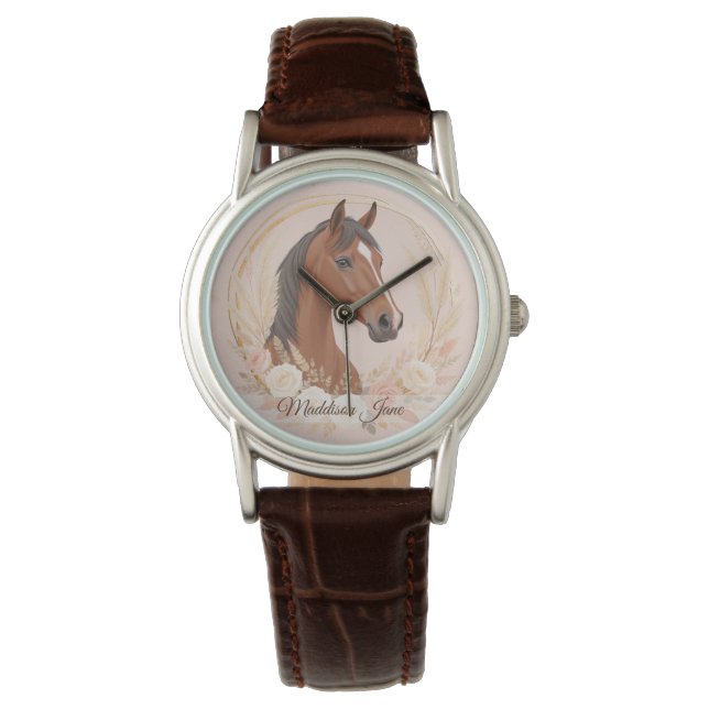 Hästälskare Armbandsur (Framsida)