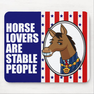Hästälskare Mousepad Musmatta
