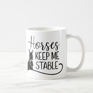 Hästälskare, Ridsport, Rodeo, Bondhäst Cowboy Kaffemugg