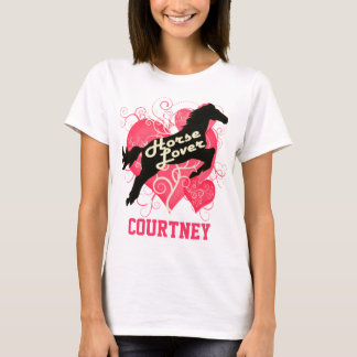 Hästälskarepersonlig Courtney T-shirt
