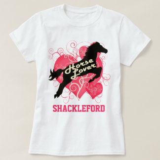 Hästälskarepersonlig Shackleford T Shirt