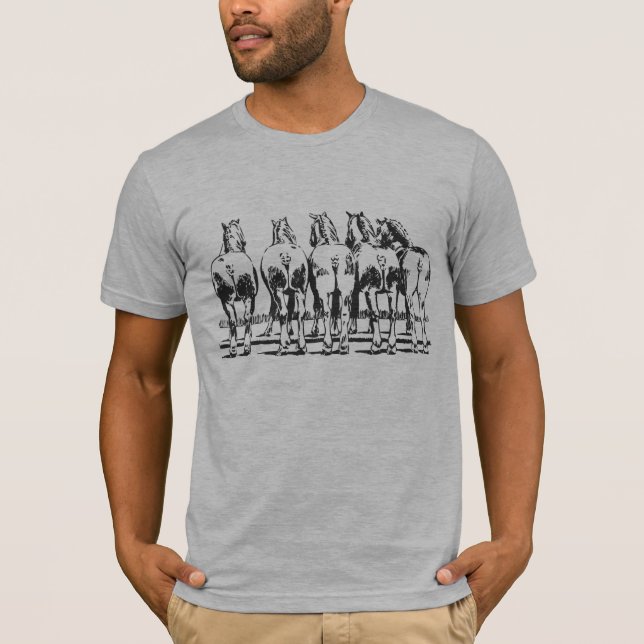 Häständor Tee Shirt (Framsida)