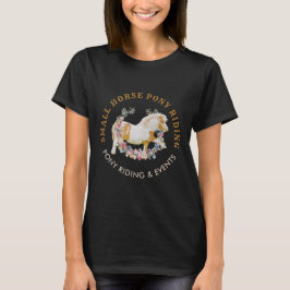 Hästantalning Ridning Blommig Gård Häst T Shirt