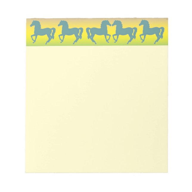Hästar Anteckningsblock (Framsida)