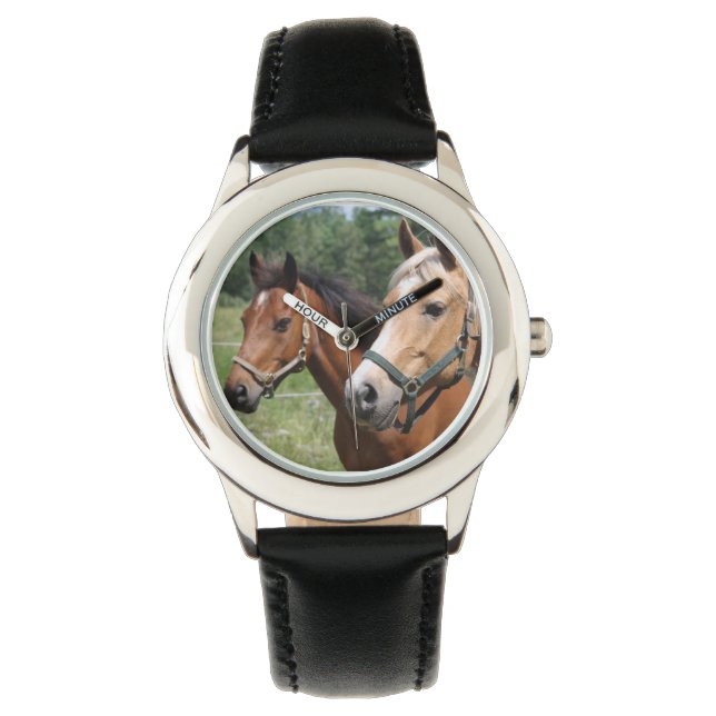Hästar Armbandsur (Framsida)
