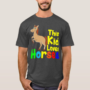 Hästar av Kid Kärlek Horses T Shirt