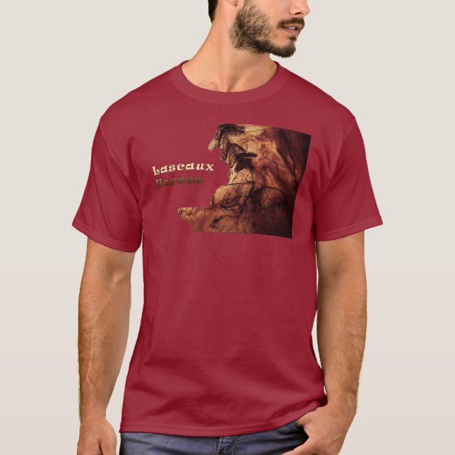 Hästar av Lascaux Tee Shirt (Framsida)