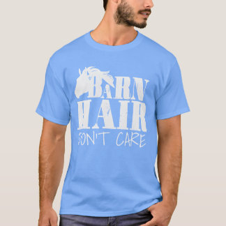 Hästar Barn Hair Dont Care Horse T Shirt