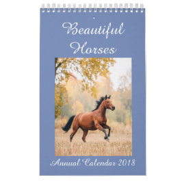 Hästar Calendar 2018 Kalender
