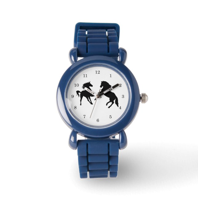 Hästar Couple Watch Gift Armbandsur (Framsida)