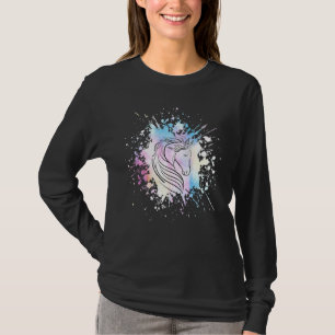 Hästar, , färgstarka hästar t shirt