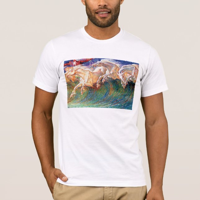 Hästar från Neptune Tee Shirt (Framsida)