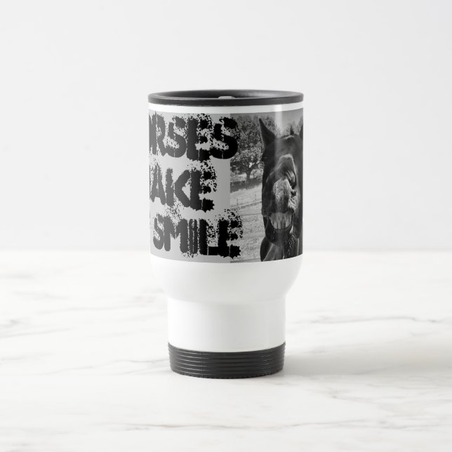 Hästar gör mig till sjömil Mugg (Center)