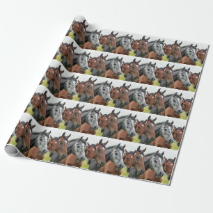 Hästar i beta presentpapper