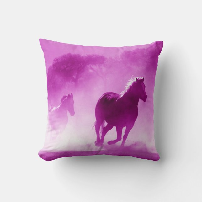 Hästar i Dammens Rosa Kudde (Framsida)